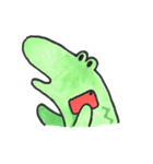 happy crocodile（個別スタンプ：7）