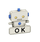 うちのロボくん（個別スタンプ：3）