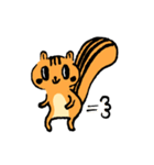 little squirrel-1（個別スタンプ：8）