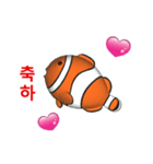 (In Korean) CG Clownfish (1)（個別スタンプ：3）