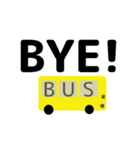 bus driver(English ver)（個別スタンプ：1）