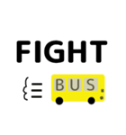 bus driver(English ver)（個別スタンプ：3）