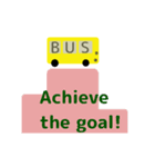 bus driver(English ver)（個別スタンプ：7）