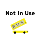 bus driver(English ver)（個別スタンプ：8）