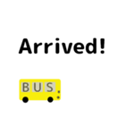 bus driver(English ver)（個別スタンプ：9）
