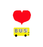 bus driver(English ver)（個別スタンプ：11）
