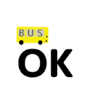 bus driver(English ver)（個別スタンプ：14）