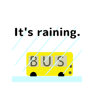 bus driver(English ver)（個別スタンプ：15）