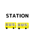bus driver(English ver)（個別スタンプ：16）