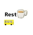 bus driver(English ver)（個別スタンプ：20）
