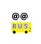 bus driver(English ver)（個別スタンプ：21）
