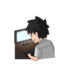 The boy 165（個別スタンプ：25）