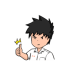 The boy 165（個別スタンプ：35）