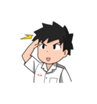 The boy 165（個別スタンプ：40）