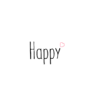 simpleEnglish！！（個別スタンプ：1）