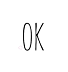 simpleEnglish！！（個別スタンプ：7）