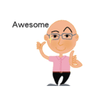 Men's working 2（個別スタンプ：6）