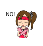 Female Ninja Kunoichi sticker（個別スタンプ：4）