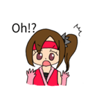 Female Ninja Kunoichi sticker（個別スタンプ：7）