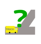 for truck driver traditional chinese（個別スタンプ：19）