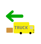 for truck driver traditional chinese（個別スタンプ：21）