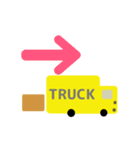 for truck driver traditional chinese（個別スタンプ：23）