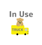 for truck driver English version（個別スタンプ：6）