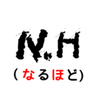 勢いのある略語（個別スタンプ：8）