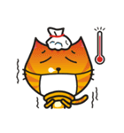 The cute cat is called "cake".（個別スタンプ：26）