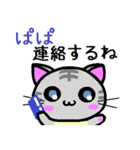 ぱぱねこ（個別スタンプ：17）