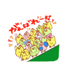 日常ときどき野球鳥（個別スタンプ：16）