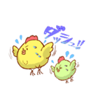 日常ときどき野球鳥（個別スタンプ：33）
