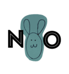 simpleうさぎ（個別スタンプ：7）