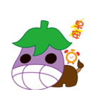 Eggplant horse ＆ friends（個別スタンプ：1）