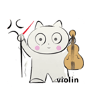 みんなのオーケストラ 吹奏楽 バイオリン編（個別スタンプ：29）