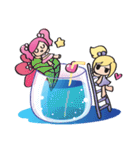 Izzy ＆ Chenwen Sisters: Tropical Summer！（個別スタンプ：12）