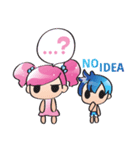 Izzy ＆ Chenwen Sisters: Tropical Summer！（個別スタンプ：39）