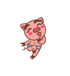 Move up！Tiger Pig（個別スタンプ：8）
