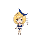 キラリちゃん（個別スタンプ：8）