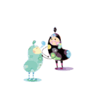 Peas Monster（個別スタンプ：33）