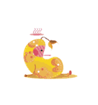 Peas Monster（個別スタンプ：35）