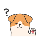 たれ耳犬（個別スタンプ：4）
