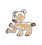この動物は、なんでしょう（個別スタンプ：1）