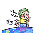 Life Graffiti 7 (The litte boy ＆ alien)（個別スタンプ：2）