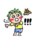 Life Graffiti 7 (The litte boy ＆ alien)（個別スタンプ：15）