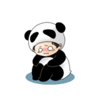 Stuffed Panda（個別スタンプ：11）