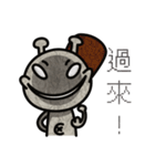 Funny Planet man（個別スタンプ：6）