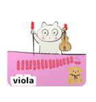 みんなのオーケストラ ビオラ（ヴィオラ）（個別スタンプ：21）