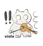 みんなのオーケストラ ビオラ（ヴィオラ）（個別スタンプ：38）