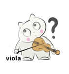 みんなのオーケストラ ビオラ（ヴィオラ）（個別スタンプ：39）